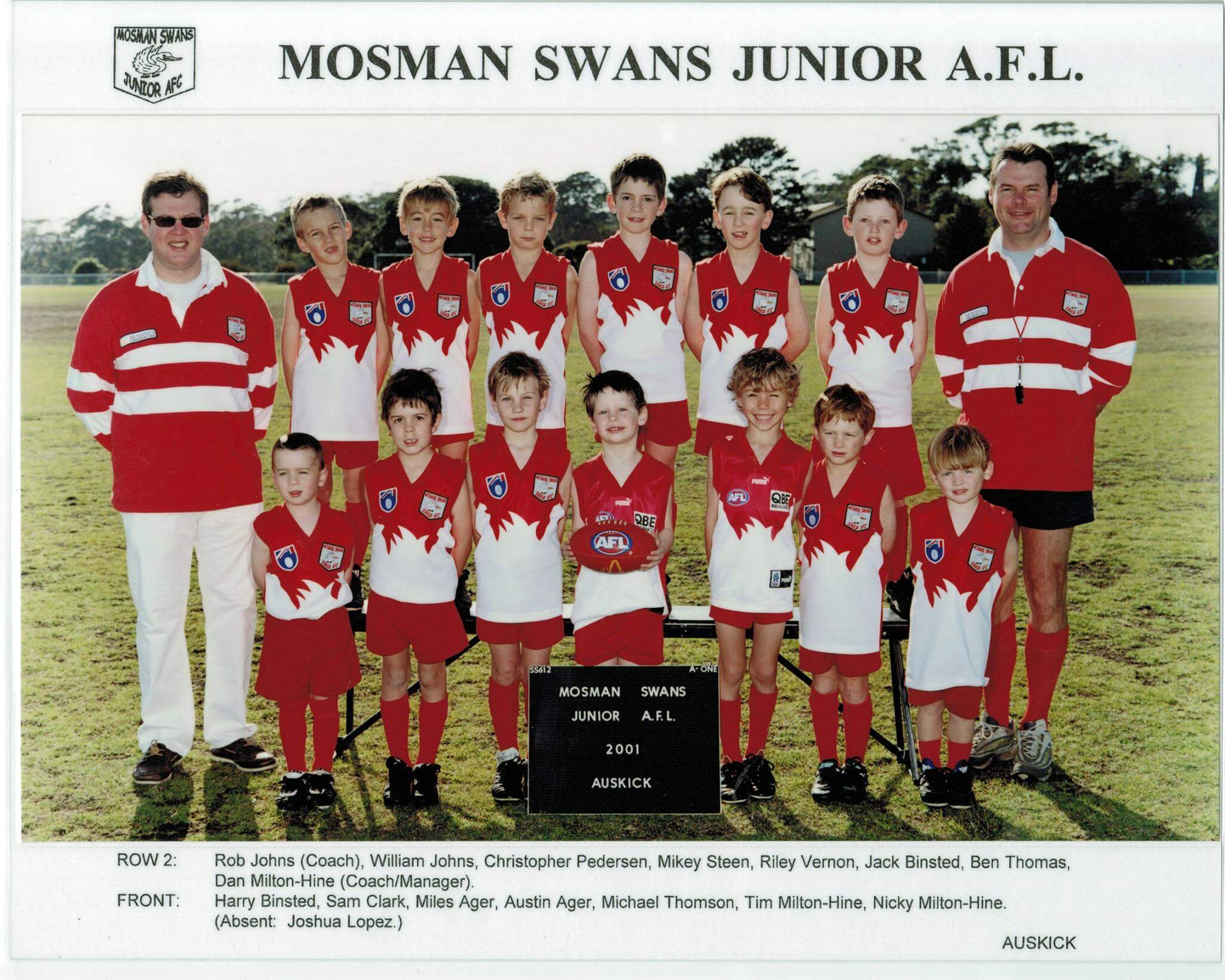 Mosman Swans History